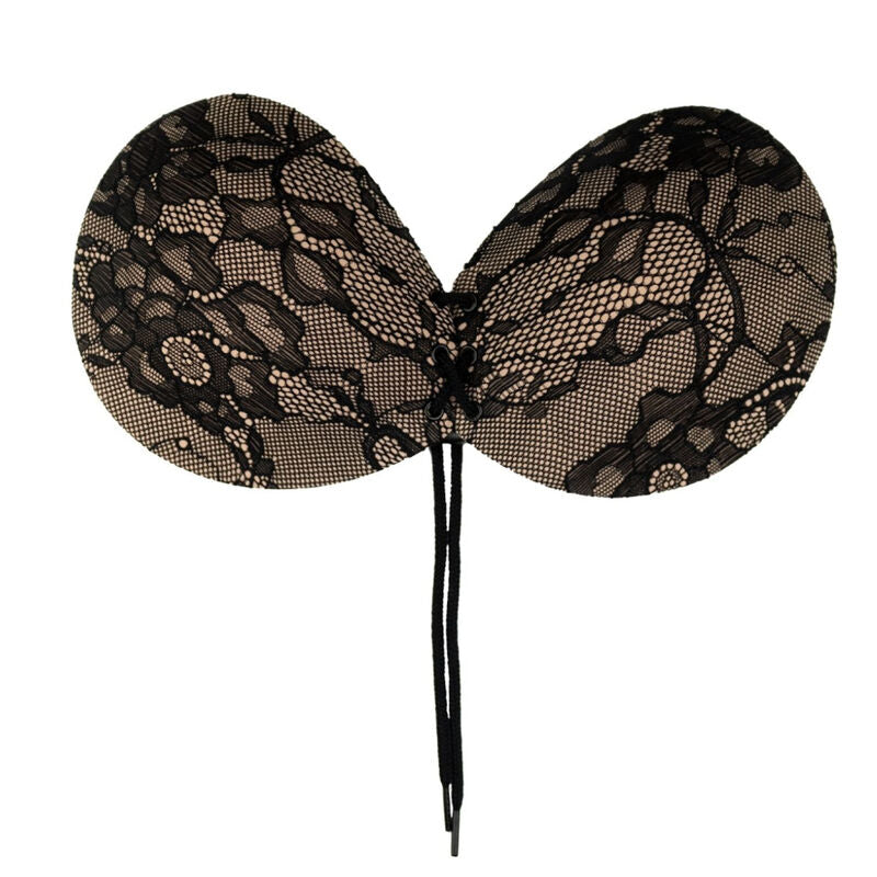 BYE-BRA - A-CUP INTERLOCKING & EMBROIDERED ADHESIVE BRA