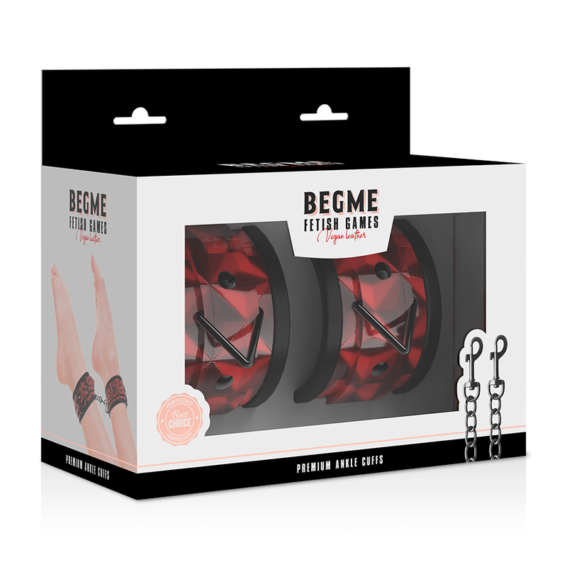 BEGME - RED EDITION NEOPRENE LINING ANKLE CUFFS
