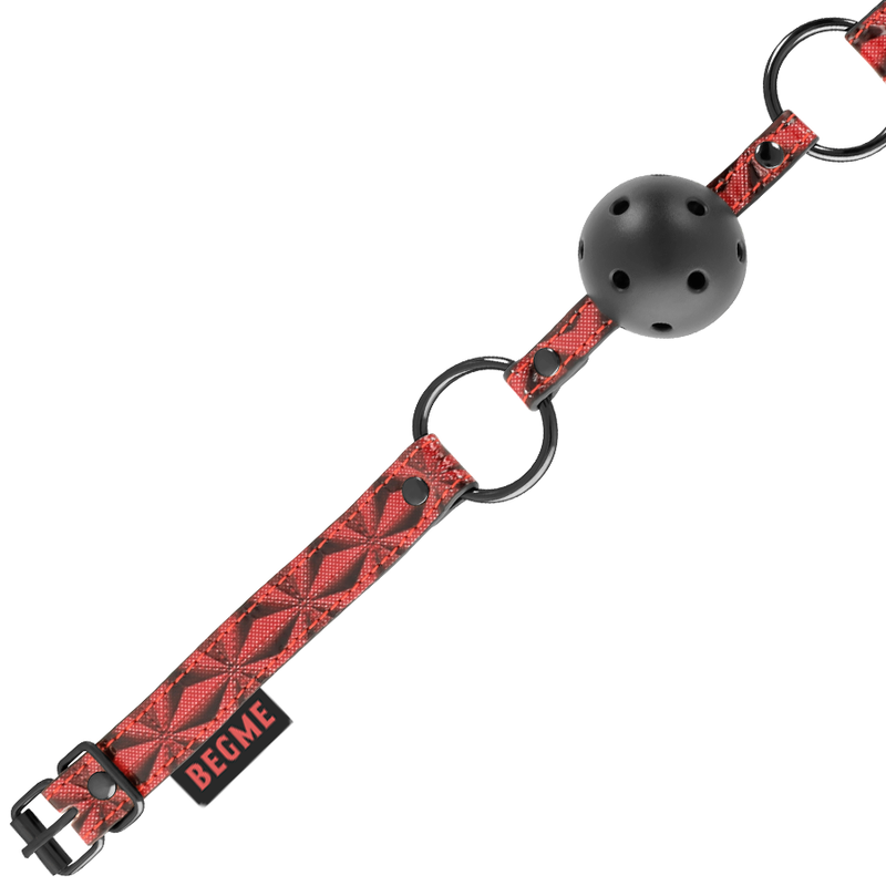 BEGME - RED EDITION VEGAN LEATHER GAG