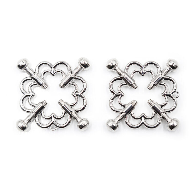 OHMAMA FETISH - METAL FLOWER CLIPS