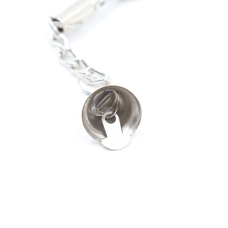 OHMAMA FETISH - NIPPLE CLAMPS WITH CHAIN AND BELLS