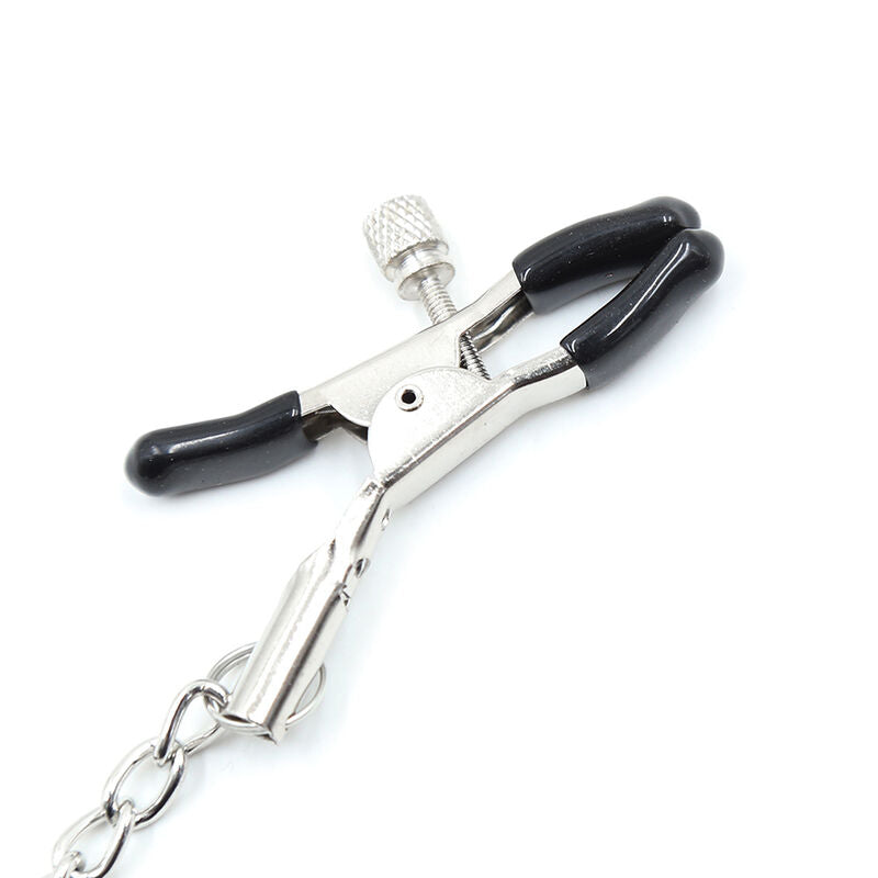 OHMAMA FETISH - NIPPLE CLAMPS WITH CHAIN AND BELLS