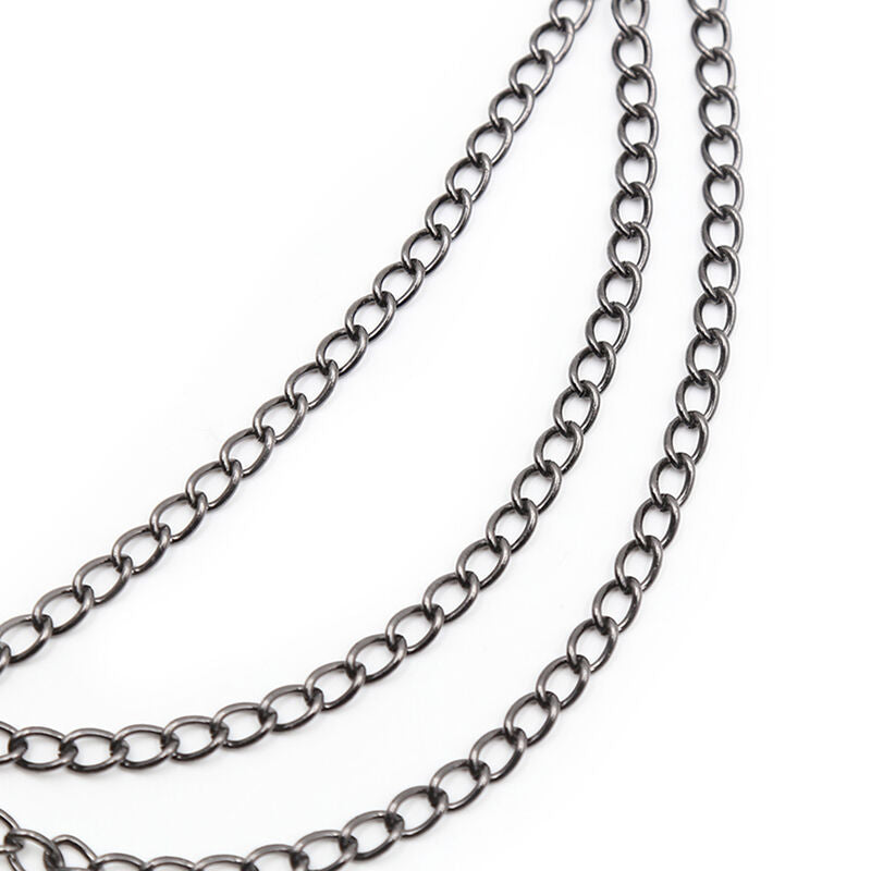OHMAMA FETISH - BLACK CHAIN NIPPLE CLAMPS