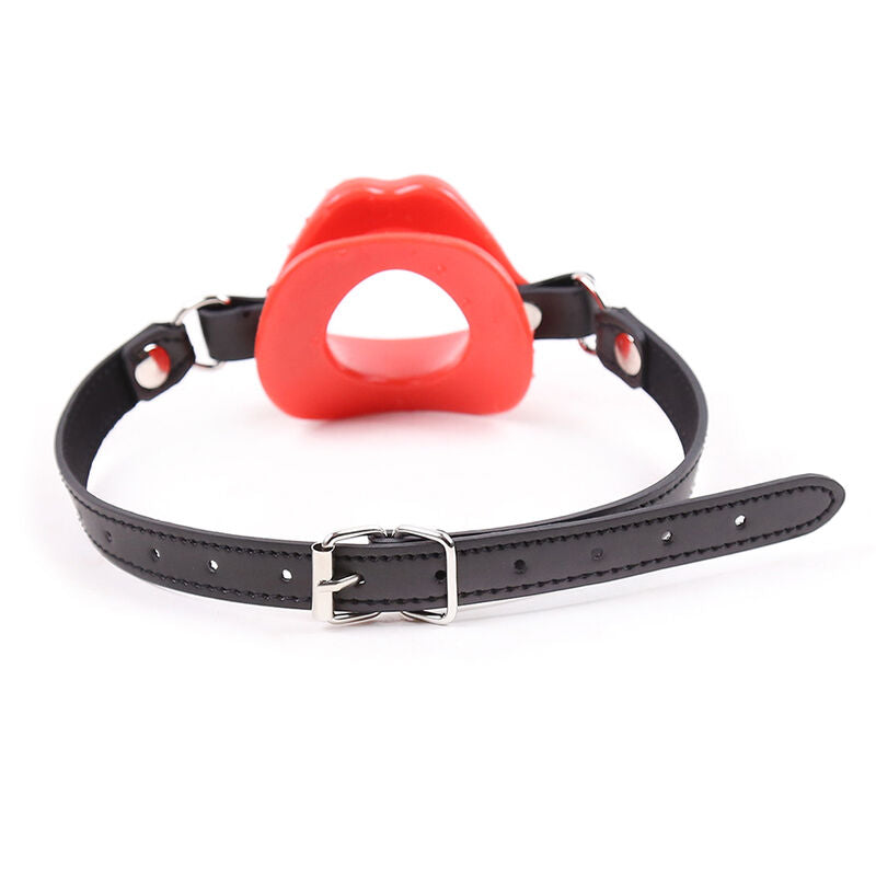 OHMAMA FETISH - RED LIPS GAG WITH STRAP