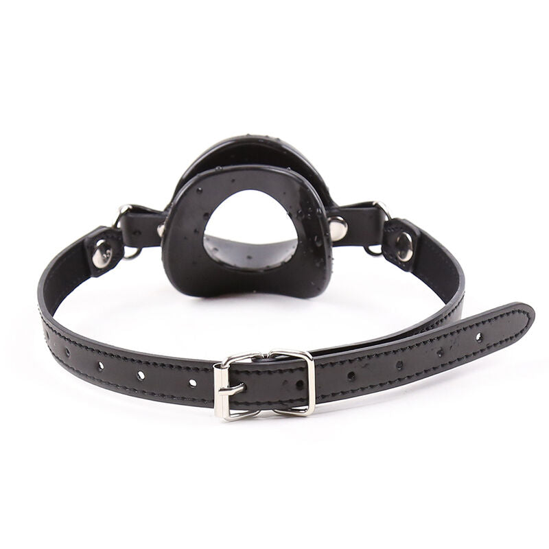 OHMAMA FETISH - BLACK LIPS GAG WITH STRAP