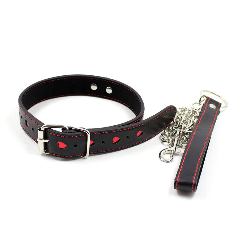 OHMAMA FETISH - NECKLACE WITH INCRUSTED HEARTS