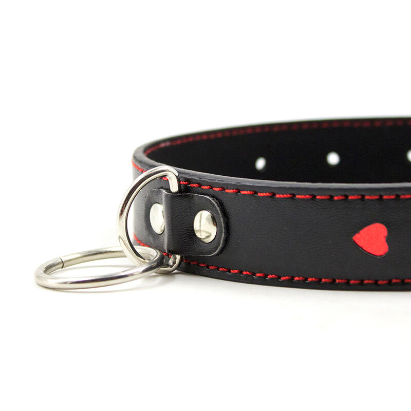 OHMAMA FETISH - NECKLACE WITH INCRUSTED HEARTS