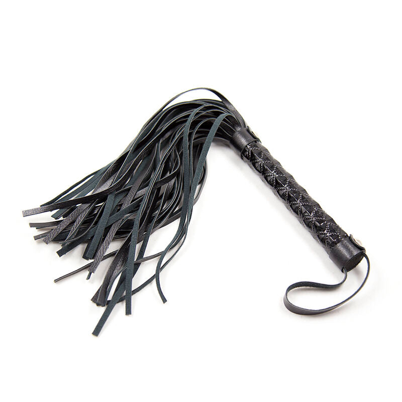 OHMAMA FETISH - WHIP WITH DIAMOND DESIGN HANDLE