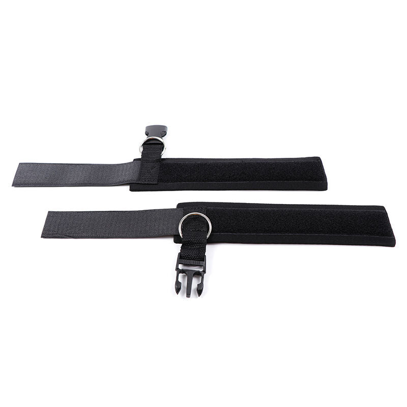 OHMAMA FETISH - NEOPRENE HANDCUFFS WITH CLOSURE