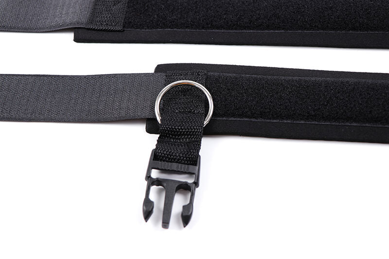 OHMAMA FETISH - NEOPRENE HANDCUFFS WITH CLOSURE