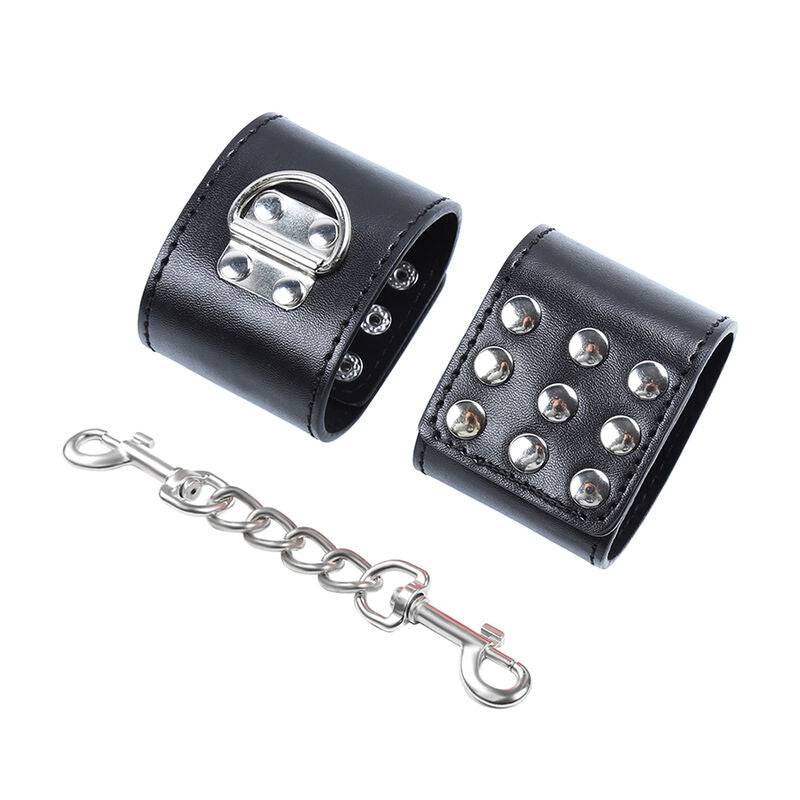 OHMAMA FETISH - WRIST RESTRAINTS WITH METAL CLASP