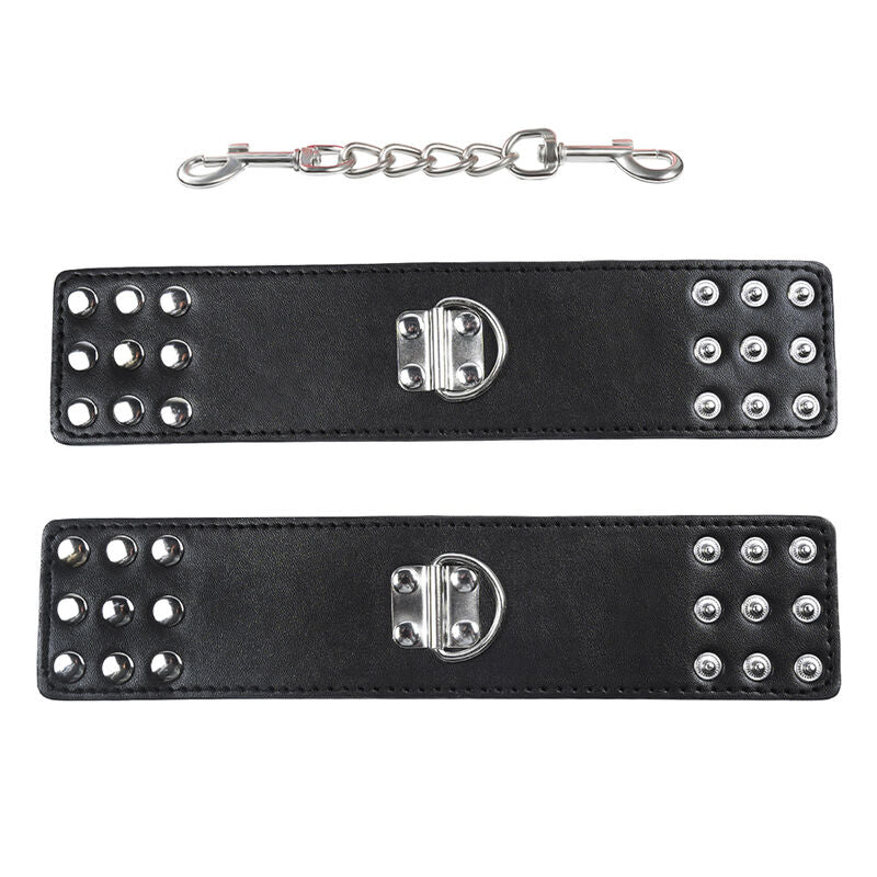 OHMAMA FETISH - WRIST RESTRAINTS WITH METAL CLASP