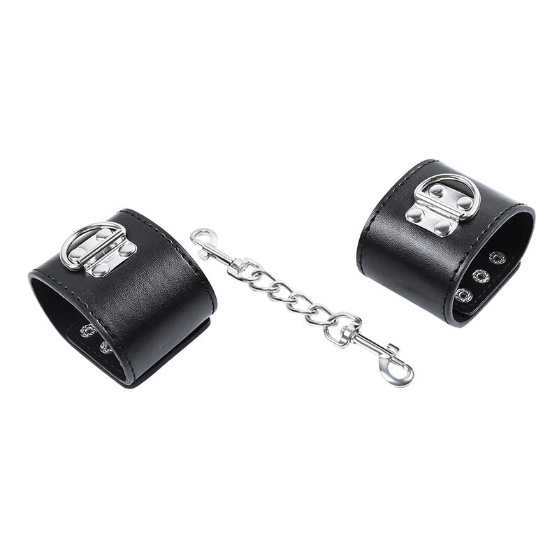 OHMAMA FETISH - WRIST RESTRAINTS WITH METAL CLASP
