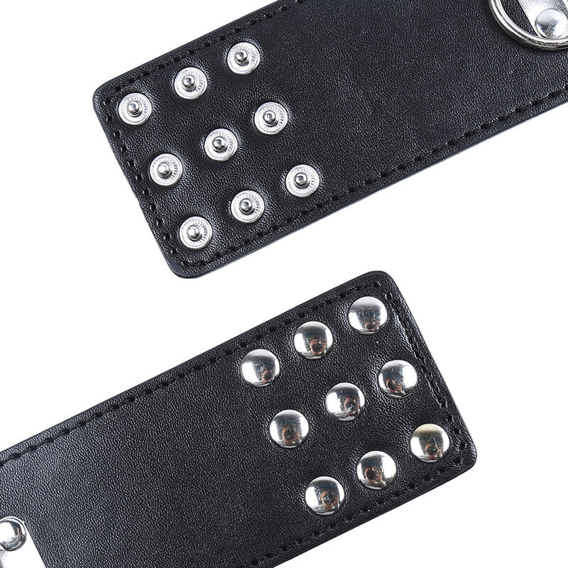 OHMAMA FETISH - WRIST RESTRAINTS WITH METAL CLASP