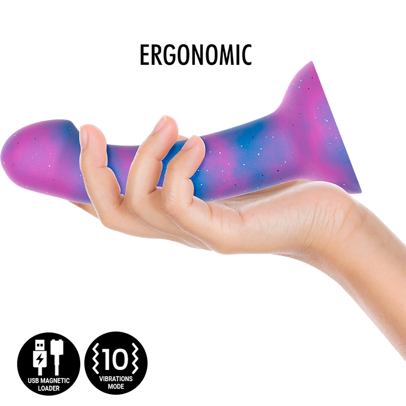 MYTHOLOGY - DION GALACTIC DILDO M - VIBRATOR COMPATIBLE WITH WATCHME WIRELESS TECHNOLOGY