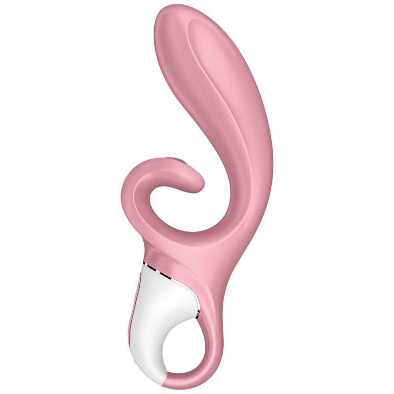 SATISFYER - HUG ME VIBRATOR RABBIT APP PINK