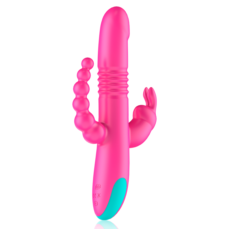 HAPPY LOKY - DONALD TRIPLE STIMULATION: ANAL, G-SPOT & CLITORIS COMPATIBLE WITH WATCHME WIRELESS TECHNOLOGY