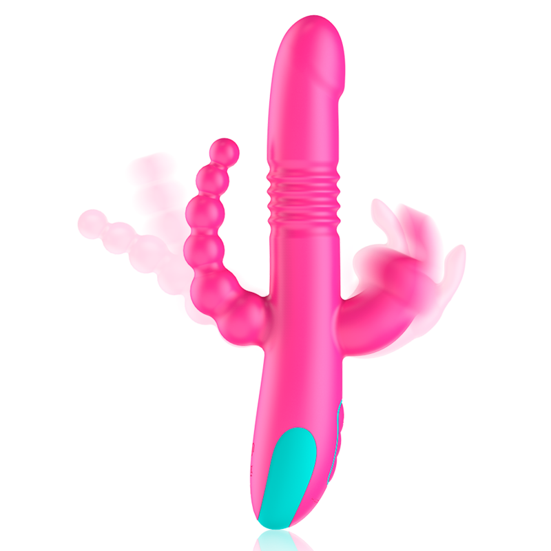 HAPPY LOKY - DONALD TRIPLE STIMULATION: ANAL, G-SPOT & CLITORIS COMPATIBLE WITH WATCHME WIRELESS TECHNOLOGY