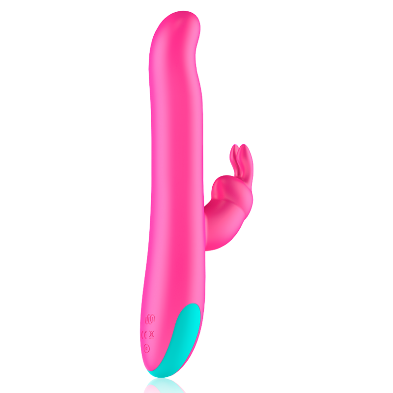 HAPPY LOKY - PLUTO RABBIT VIBRATOR & ROTATOR COMPATIBLE WITH WATCHME WIRELESS TECHNOLOGY