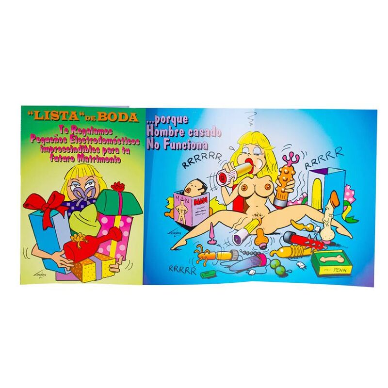 FEMARVI - WEDDING LIST CARD /EN