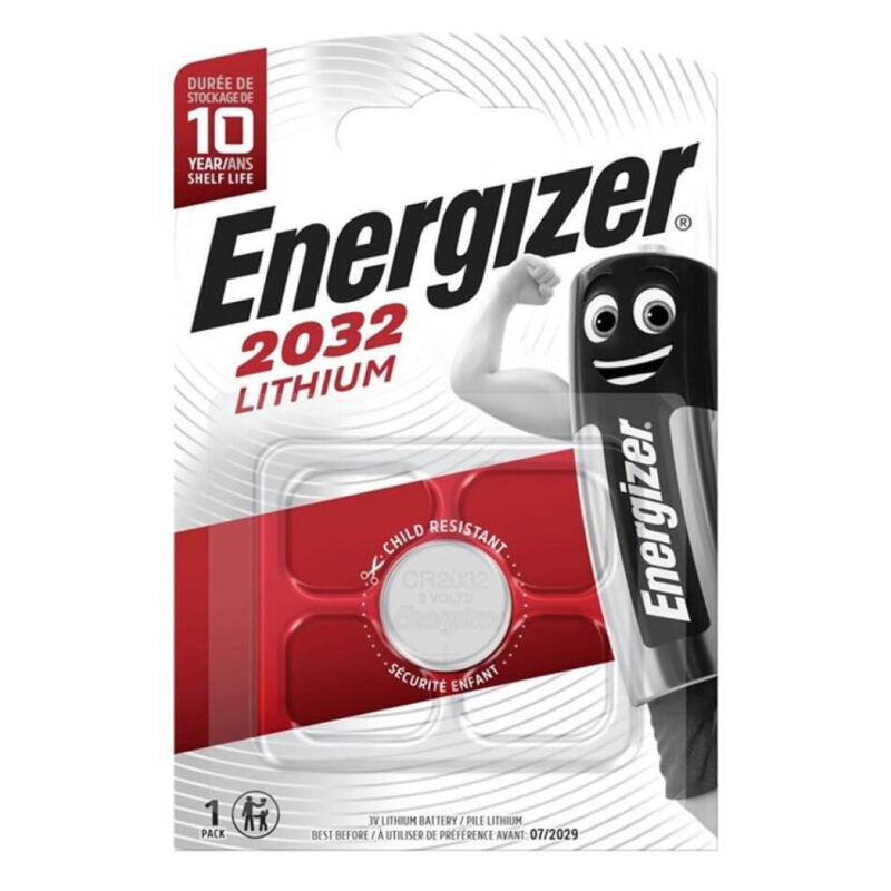 ENERGIZER - LITHIUM BUTTON BATTERY CR2032 3V BLISTER*1