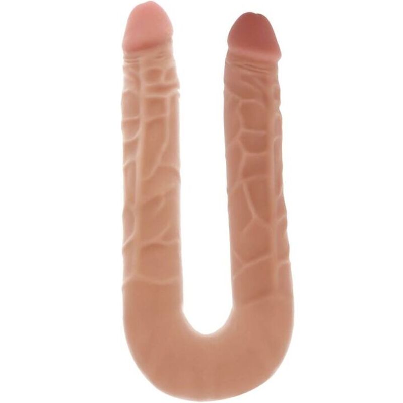 GET REAL - DOUBLE DONG 40 CM NATURAL