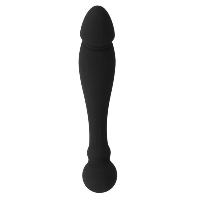 BLACK&SILVER - KARL DILDO G-SPOT STIMULATOR 18 CM