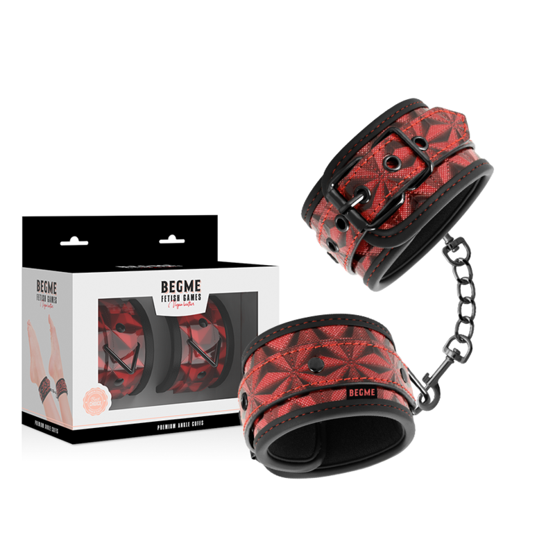 BEGME - RED EDITION NEOPRENE LINING ANKLE CUFFS