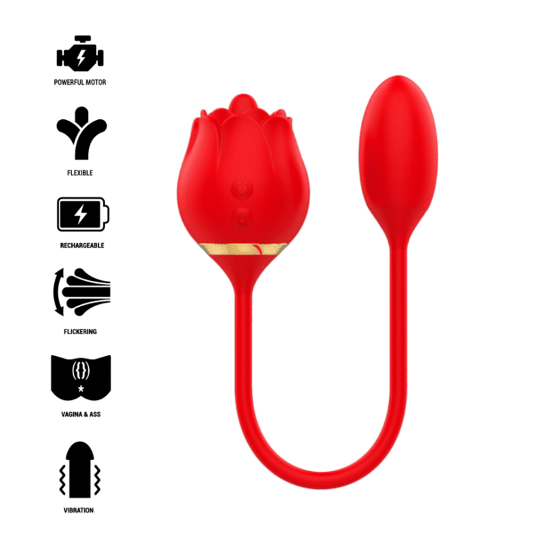 MIA - VIENA DOUBLE PLEASURE LICKING + VIBRATING EGG