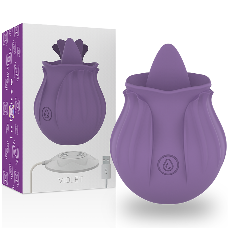 INTENSE - VIOLET MAGNETIC BASE TONGUE STIMULATOR