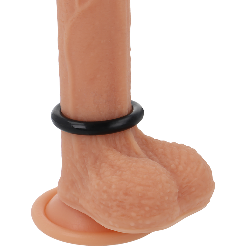 POWERING - SUPER FLEXIBLE Y RESISTENTE ANILLO PENE 3.5CM NEGRO