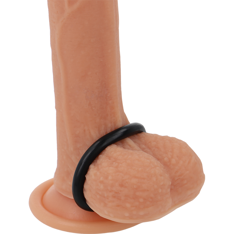 POWERING - SUPER FLEXIBLE Y RESISTENTE ANILLO PENE 3.5CM NEGRO