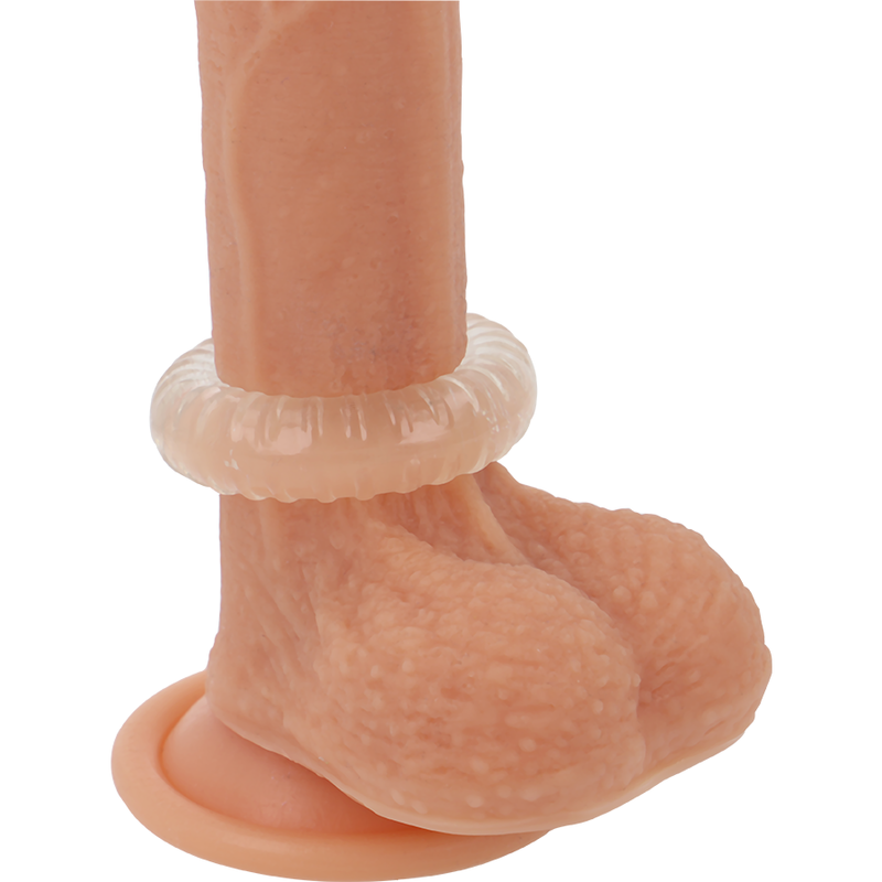 POWERING- SUPER FLEXIBLE Y RESISTENTE ANILLO PENE 4.5CM PR07 CLEAR