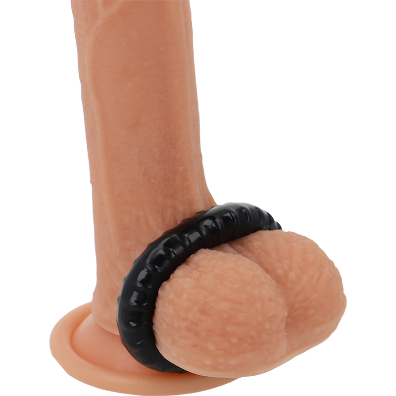 POWERING - SUPER FLEXIBLE Y RESISTENTE ANILLO PENE 4.5CM PR07 NEGRO