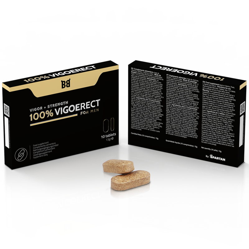 BLACK BULL - 100% VIGOERECT ENHANCER FOR MEN 10 CAPSULES
