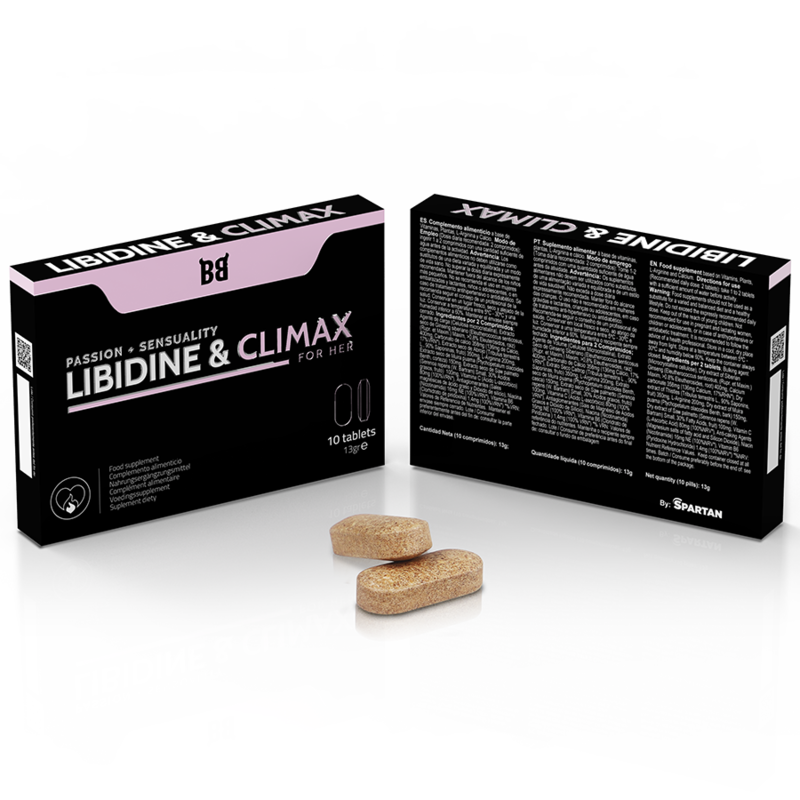 BLACK BULL - LIBIDINE & CLIMAX LIBIDO ENHANCER FOR WOMEN 10 CAPSULES