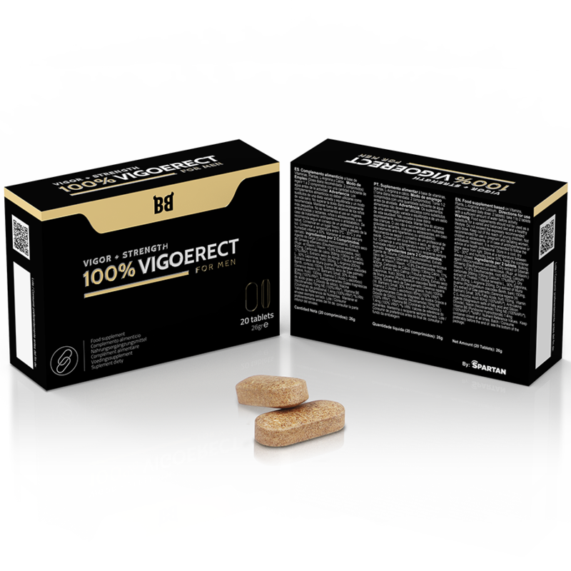 BLACK BULL - 100% VIGOERECT ENHANCER FOR MEN 20 CAPSULES