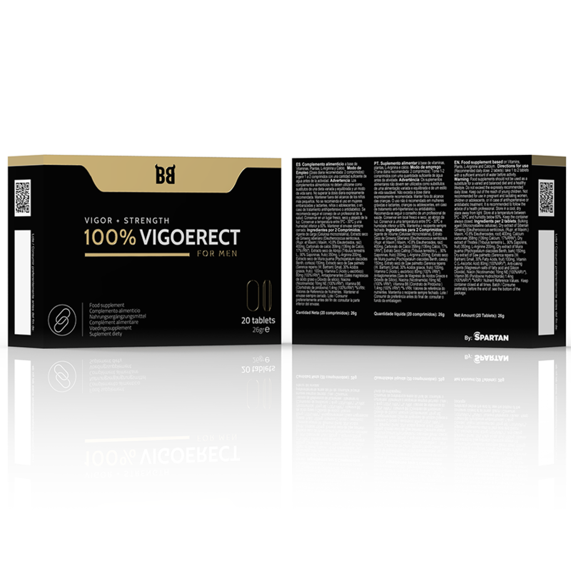 BLACK BULL - 100% VIGOERECT ENHANCER FOR MEN 20 CAPSULES