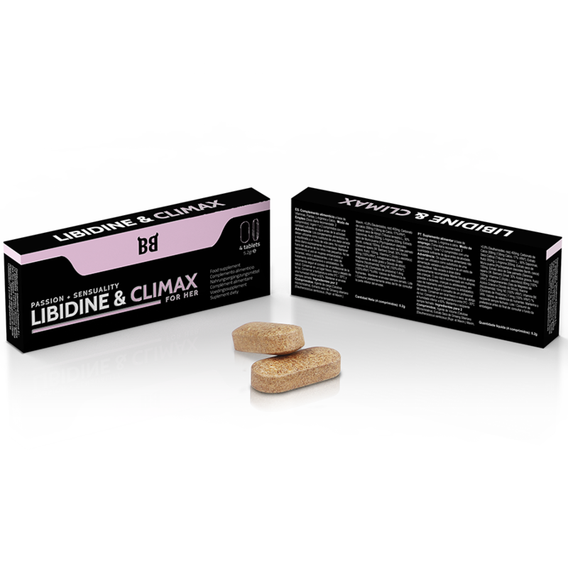 BLACK BULL - LIBIDINE & CLIMAX ENHANCER FOR WOMEN 4 CAPSULES