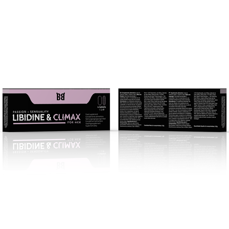 BLACK BULL - LIBIDINE & CLIMAX ENHANCER FOR WOMEN 4 CAPSULES
