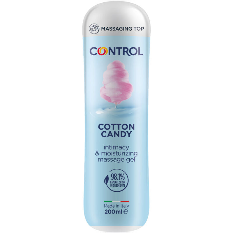 CONTROL - 3 IN 1 COTTON CANDY GEL MASSAGE 200 ML