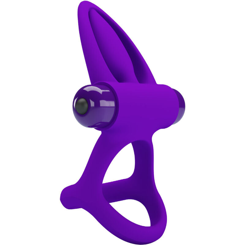 PRETTY LOVE - VIBRATING RING 10 VIBRATIONS VIOLET SILICONE