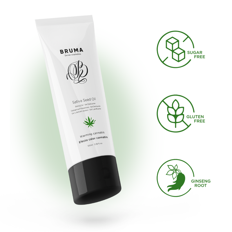 MIST - SLIDING GEL WITH CANNABIS FLAVOR HEAT EFFECT SEED OIL 100 ML