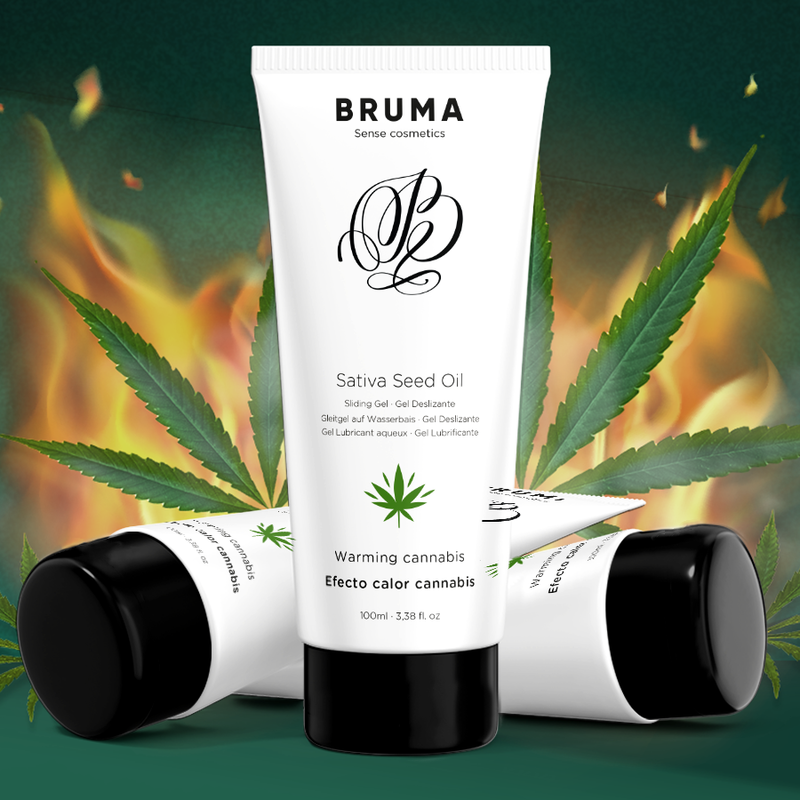 MIST - SLIDING GEL WITH CANNABIS FLAVOR HEAT EFFECT SEED OIL 100 ML