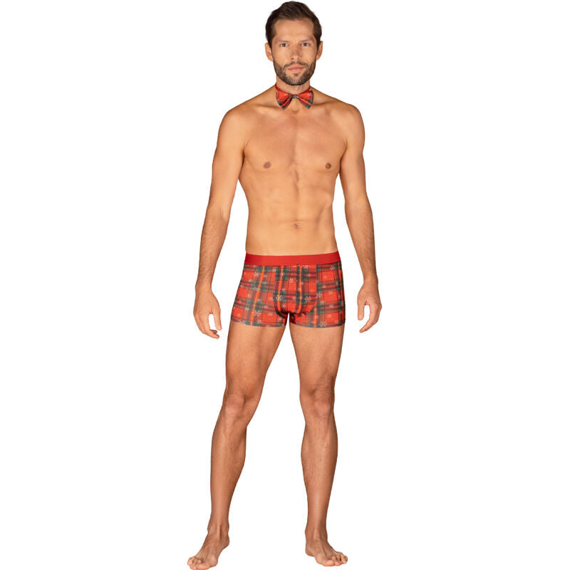 OBSESSIVE - MS MERRILO BOXER & BOW TIE XXL/XXXL