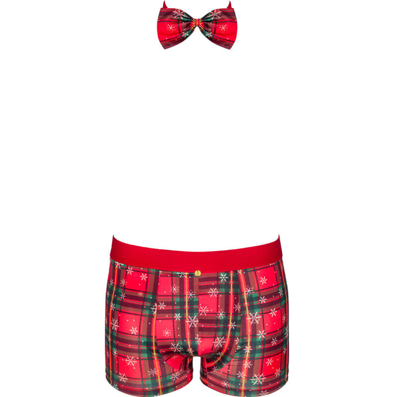 OBSESSIVE - MS MERRILO BOXER & BOW TIE XXL/XXXL