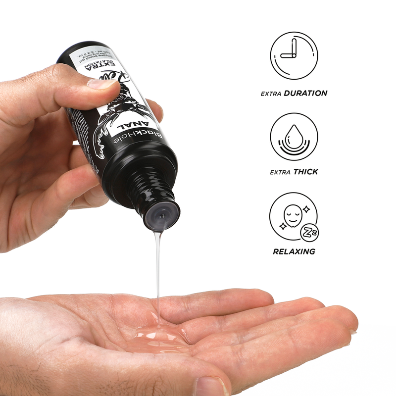 BLACK HOLE - CONCENTRATED SILICONE BASE ANAL DILATION 100 ML