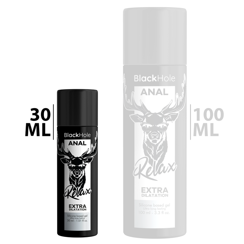 BLACK HOLE - CONCENTRATED SILICONE BASE ANAL DILATION 30 ML