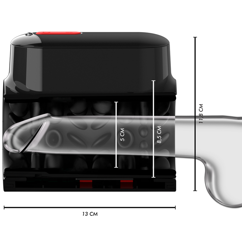 JAMYJOB - VORTEX TURBO MASTURBATOR WITH THRUST AND 360 UP AND DOWN ROTATION