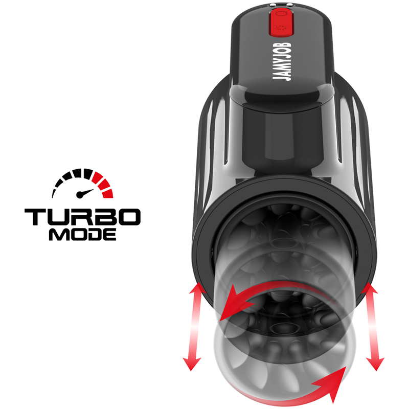 JAMYJOB - VORTEX TURBO MASTURBATOR WITH THRUST AND 360 UP AND DOWN ROTATION